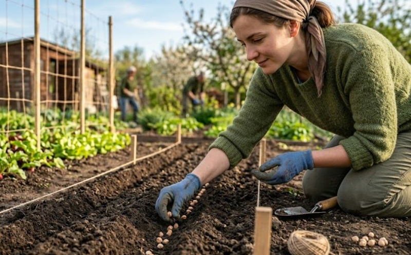 Je čas sadiť jarný hrášok