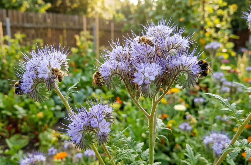 Facélia vratičolistá: Kompletný sprievodca pestovaním pre úrodnú pôdu bez chémie a šťastné včely