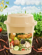 Záhonový vermikompostér 8  litrov